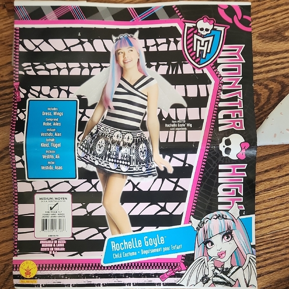 Monster High Rochelle Goyle Halloween Costume - Picture 1 of 6